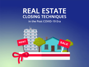 Webinar: Real Estate Closing Techniques in the Post COVID-19 Era (G8: Interpersonal Skills)